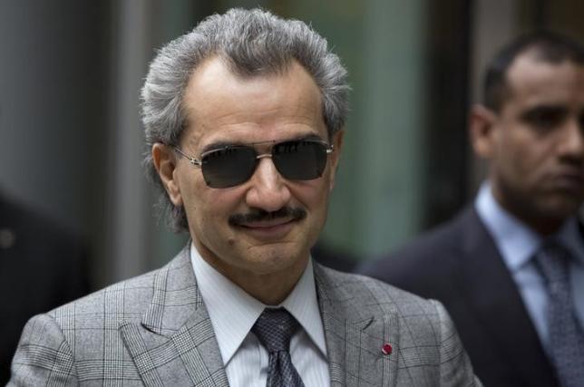 Hoàng tử Alwaleed đang sở hữu khoảng 22,6 tỉ USD và ông đang là người thứ 33 giàu nhất thế giới. Ảnh: Reuters