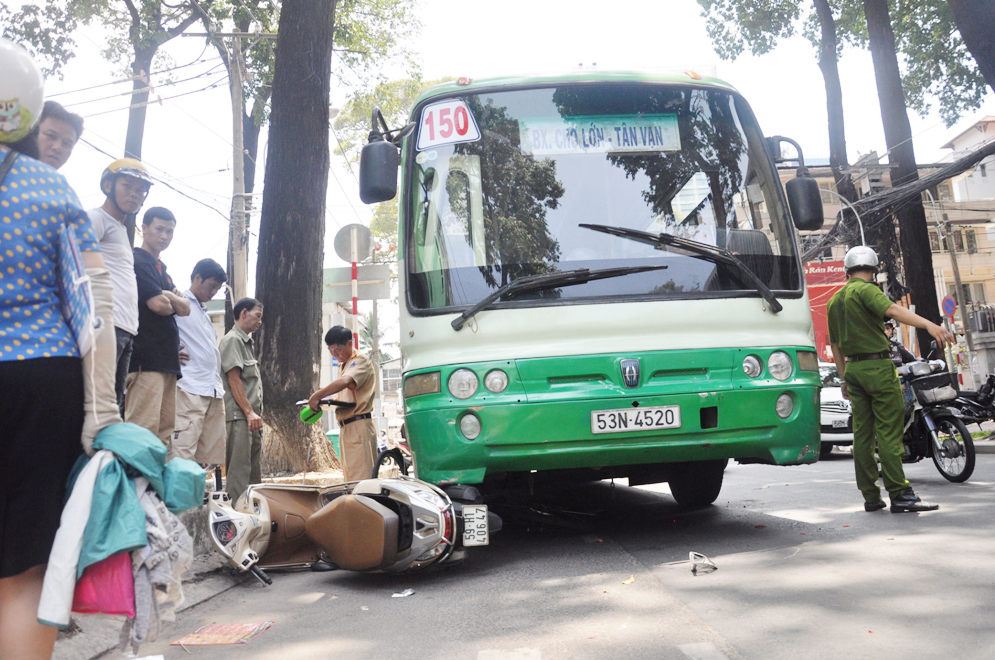 Hiện trường vụ tai nạn