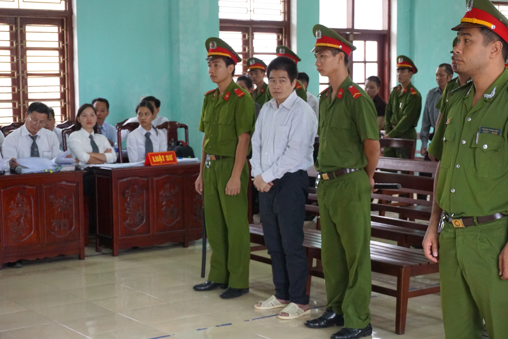 Bị c&aacute;o Tr&aacute;ng A T&agrave;ng (T&agrave;ng &ldquo;Keangnam&rdquo;) tại phi&ecirc;n t&ograve;a