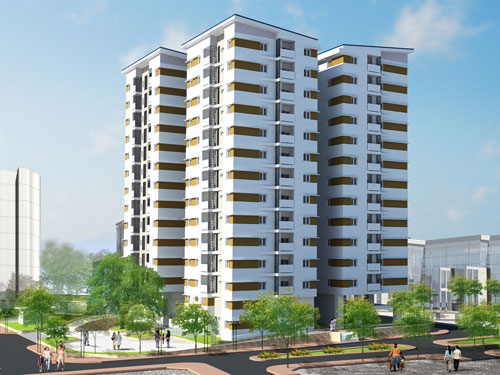 Giá nhà chung cư Hà Nội và TP HCM giảm nhẹ