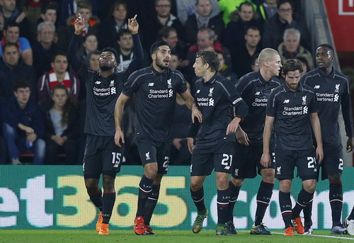 Sturridge, Origi tỏa sáng, Liverpool vào bán kết League Cup