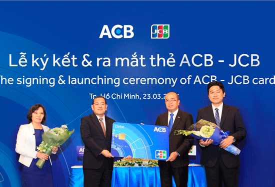 ACB và JCB (Nhật bàn ) bắt tay tấn công thị trường thẻ