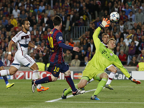 Hết mỹ từ để ca ngợi Messi