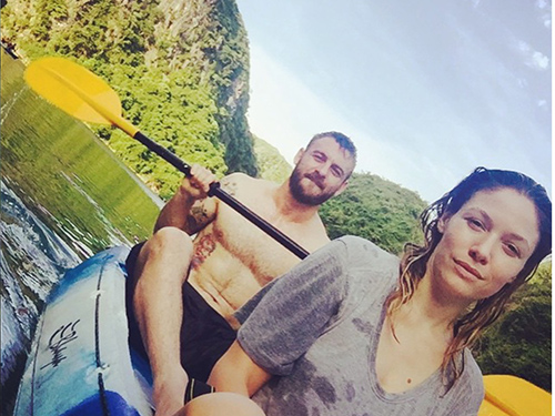De Rossi v&agrave; người y&ecirc;u ở vịnh Hạ LongẢnh: Instagram của Sarah Felberbaum