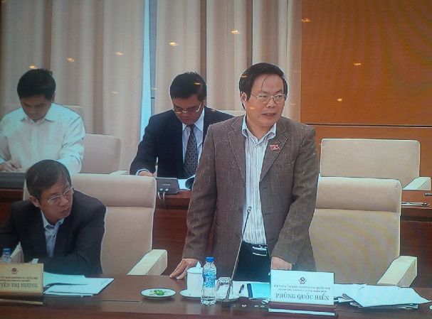 Cho ý kiến về dự thảo Luật Trưng cầu ý dân