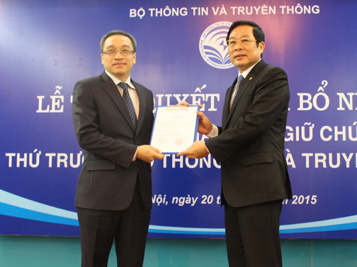 Bộ TT-TT có tân thứ trưởng thông thạo 3 ngoại ngữ