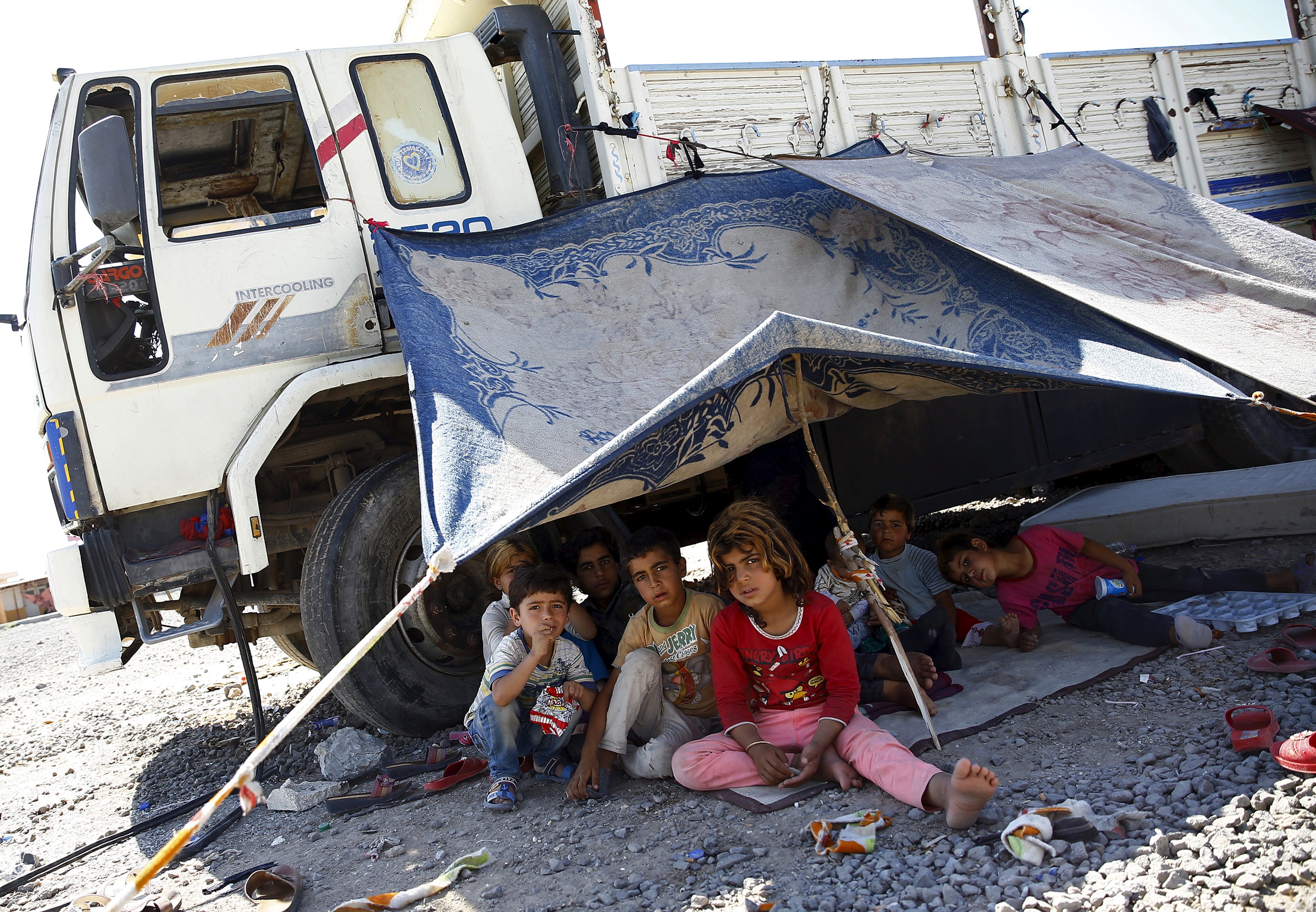 Trẻ em Syria tị nạn ở tỉnh Sanliurfa, Thổ Nhĩ Kỳ Ảnh: REUTERS