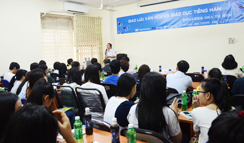 Hỗ trợ dạy tiếng Hàn qua mạng