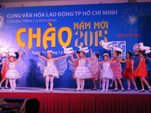 Gây quỹ chăm lo cho con công nhân