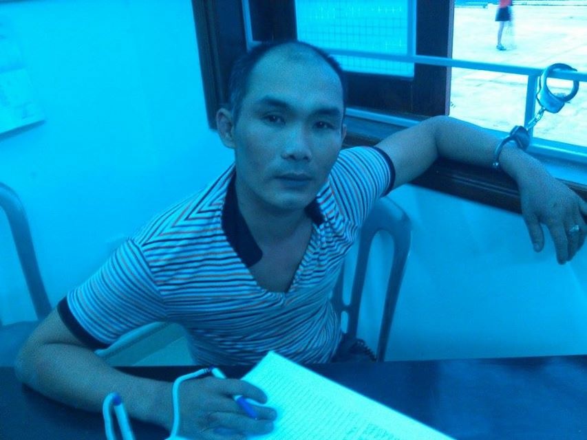L&ecirc; Văn Sinh Nhật khi mới bị bắt