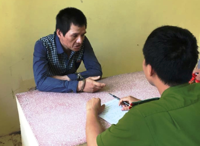 Đối tượng Tống Văn Bắc - kẻ g&acirc;y ra h&agrave;ng loạt vụ trộm cắp xe m&aacute;y bị C&ocirc;ng an TP Thanh H&oacute;a bắt giữ