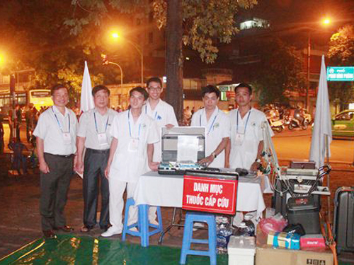 Cấp cứu, xử trí y tế 76 trường hợp trong lễ diễu binh 2-9