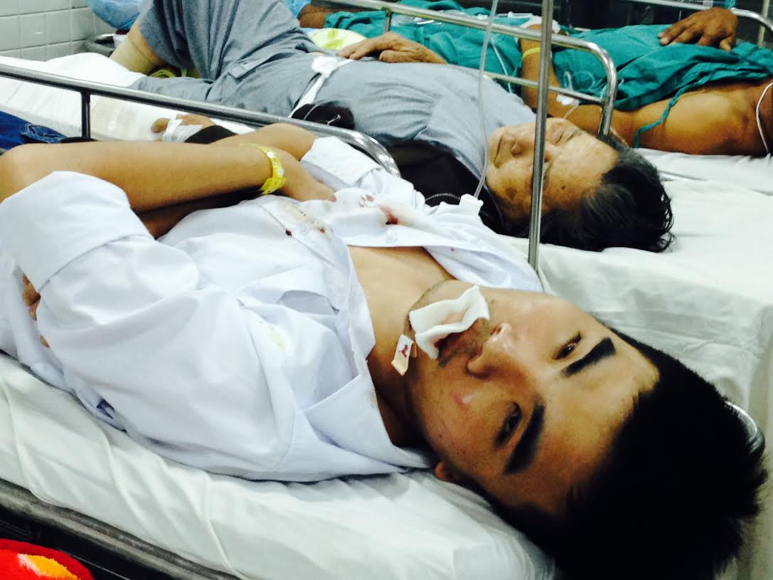 Anh lê Minh Vũ chưa được ai thăm hỏi, lấy lời khai