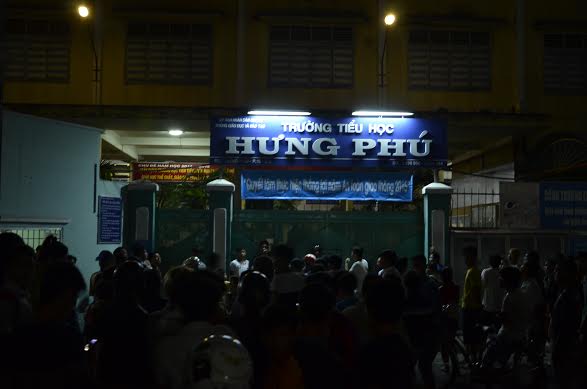 Hung thủ nhảy vào trường học để tẩu thoát