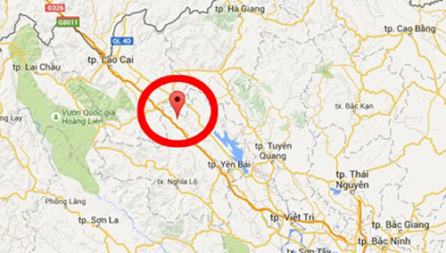 Nơi xảy ra vụ thảm s&aacute;t chấn động, s&aacute;t hại 4 người trong 1 gia đ&igrave;nh ở x&atilde; L&acirc;m Giang, huyện Văn Y&ecirc;n, Y&ecirc;n B&aacute;i