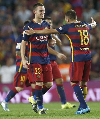 Vermaelen l&agrave; người h&ugrave;ng đem về 3 điểm cho Barcelona