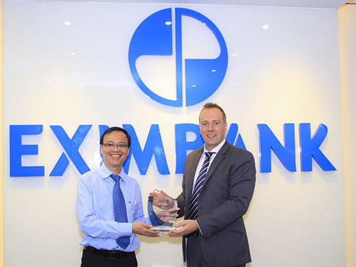 Eximbank nhận giải thưởng STP Award