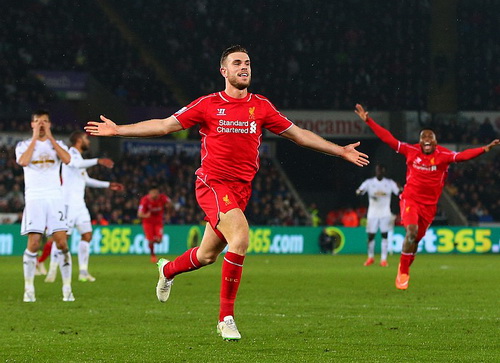 Đánh bại Swansea, Liverpool chờ đại chiến với Man United