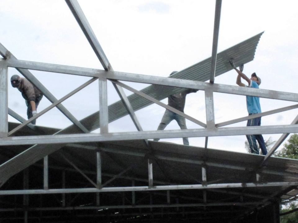 Xưởng hạt điều xây dựng trái phép trên đất bí thư huyện đã được tháo dỡ