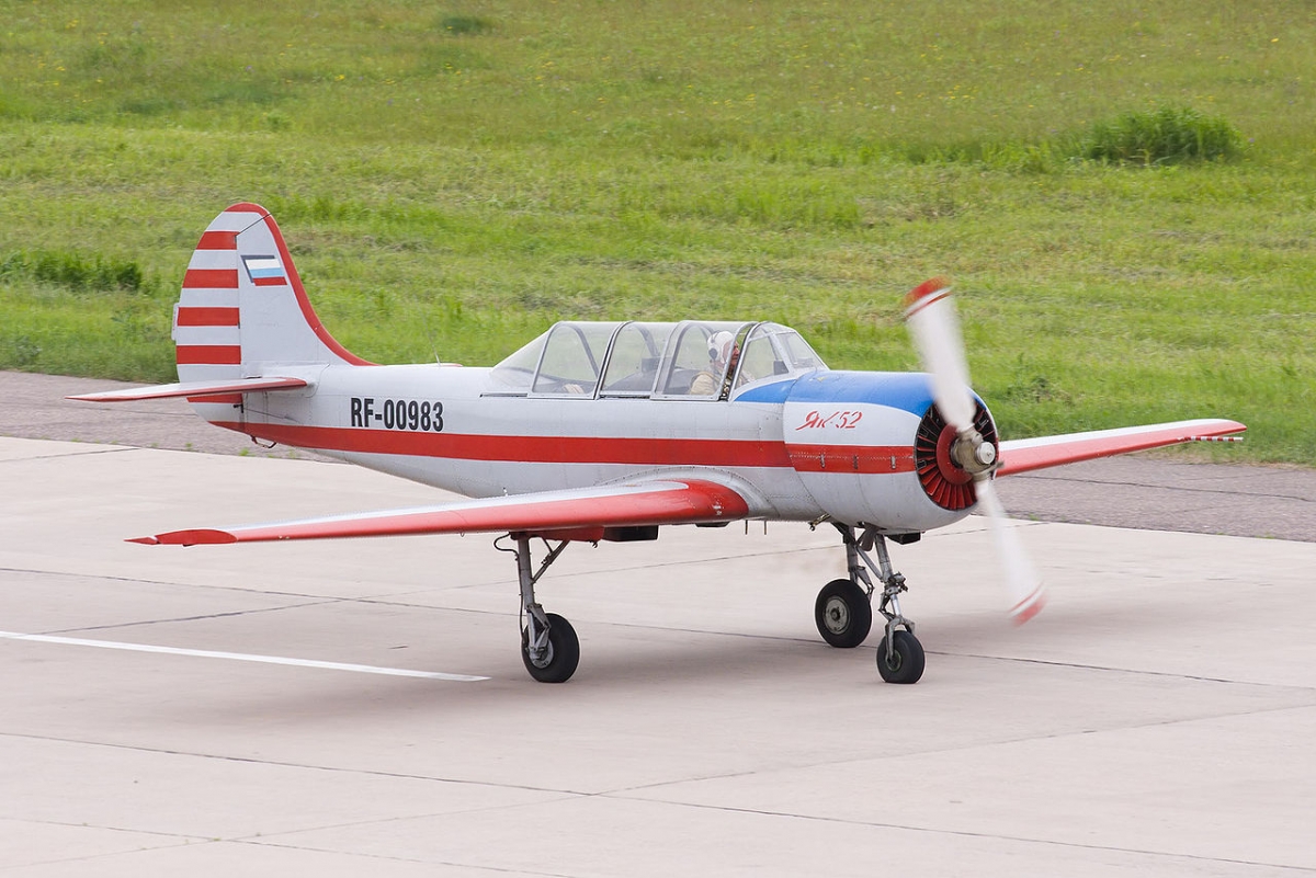 Một chiếc m&aacute;y bay Yak-52. Ảnh: IBTimes
