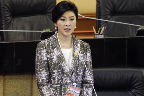 NLA h&ocirc;m 23-1 đ&atilde; ch&iacute;nh thức buộc tội cựu thủ tướng Yingluck Shinawatra li&ecirc;n quan tới chương tr&igrave;nh trợ gi&aacute; gạo g&acirc;y tranh c&atilde;i. Ảnh: Reuters