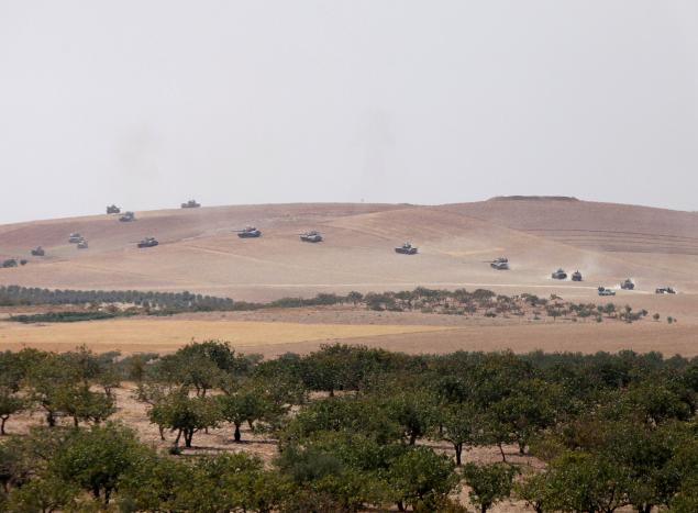 Thổ Nhĩ Kỳ đánh bật IS khỏi thị trấn Syria