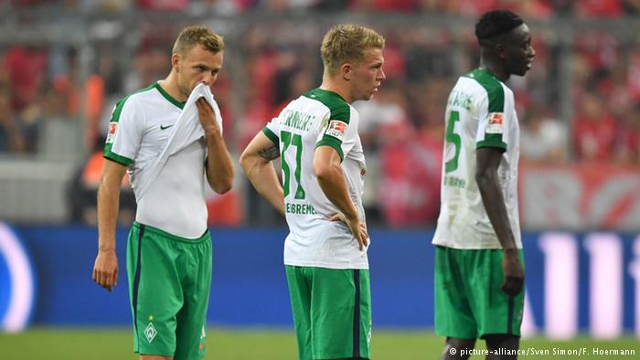 
Bremen đang xếp bảng Bundesliga sau 4 v&ograve;ng
