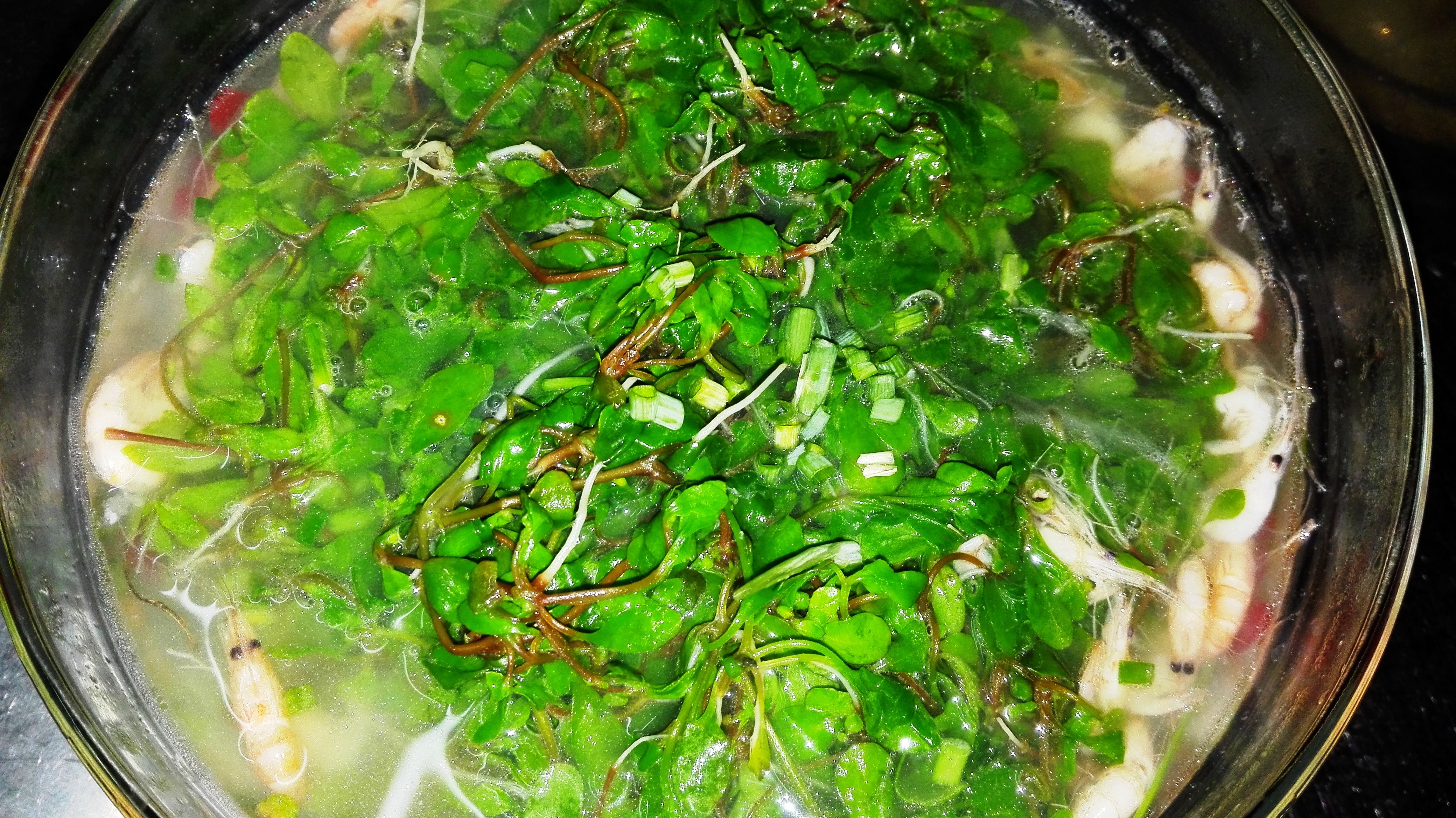Rau đắng đất nấu canh, đặc sản mùa gió bấc