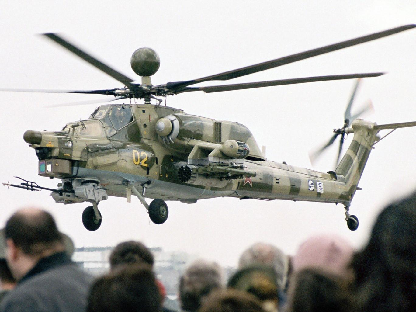 Trực thăng Mi-28N của Nga rơi ở Syria, 2 phi công thiệt mạng