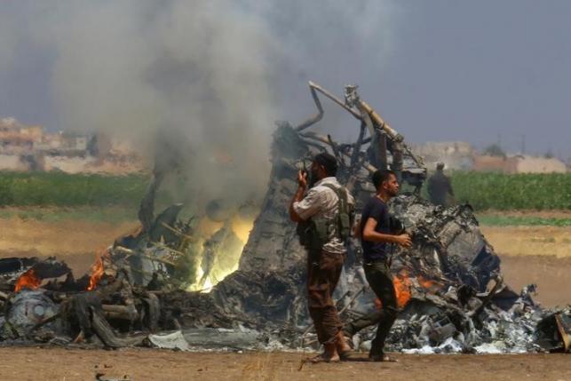 Syria: Khí độc bị thả gần hiện trường bắn hạ trực thăng Nga