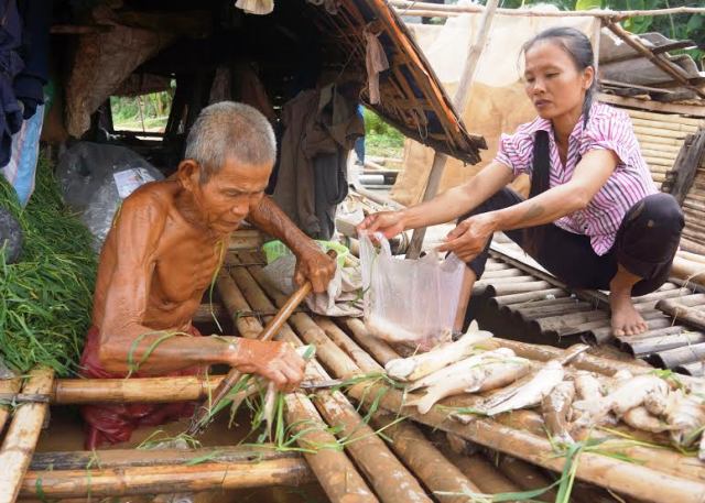 Cá lồng chết hàng loạt trên sông Mã