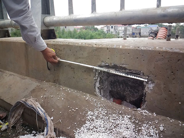 Thành cầu Zét có xốp là đúng kỹ thuật
