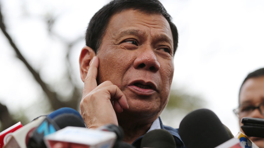Tổng thống Philippines Rodrigo Duterte. Ảnh: NPR