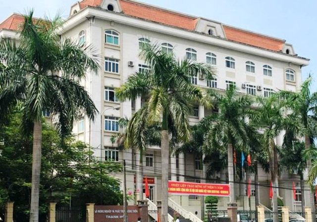 Sở NN-PTNT Thanh Hóa, nơi ông Lò Văn Lến đang công tác