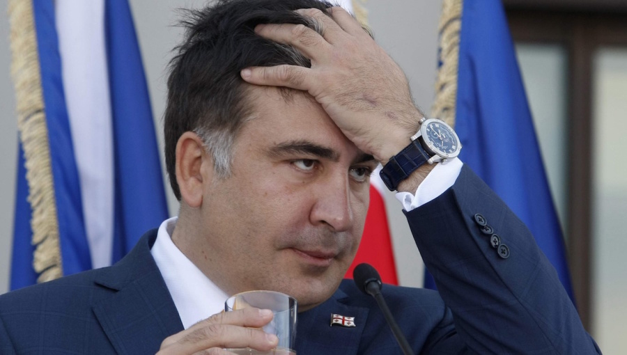 &Ocirc;ng Mikheil Saakashvili. Ảnh: CLOUD FRONT