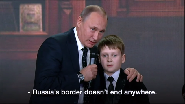 Tổng thống Putin: Biên giới Nga không có điểm kết thúc