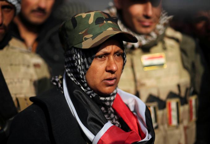 “Sư tử cái” trong hàng ngũ đánh IS ở Iraq