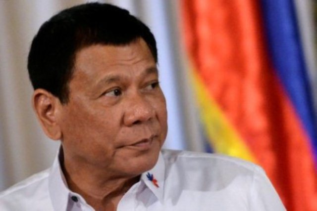 Tổng thống Duterte công khai bảo vệ Trung Quốc