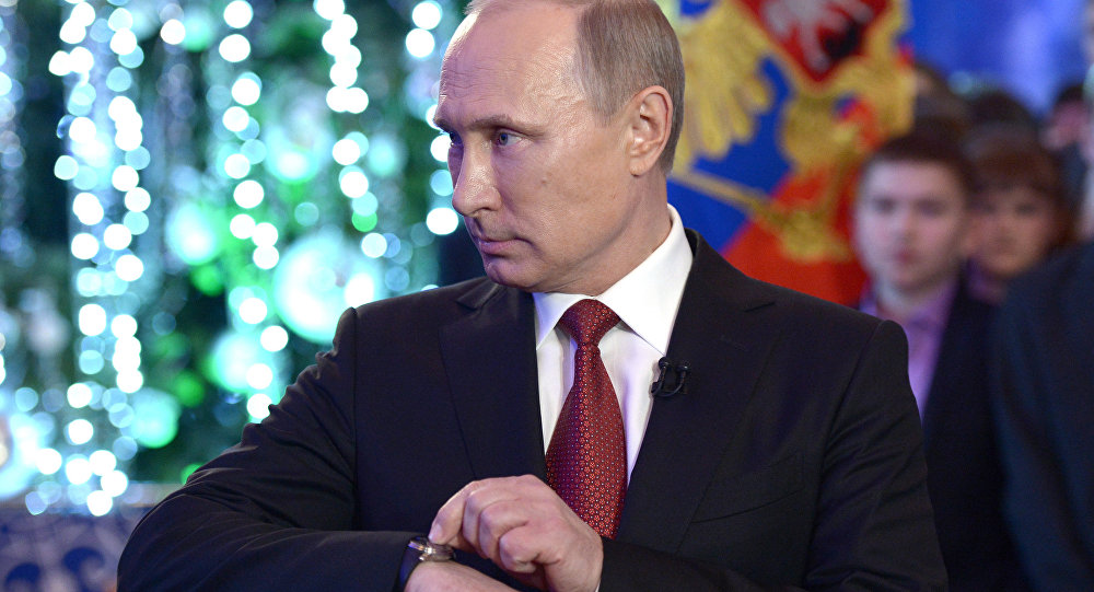 Tổng thống Putin làm gì vào năm mới?
