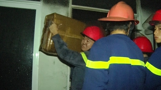 Văn phòng Chi cục QLTT Đà Nẵng bốc cháy