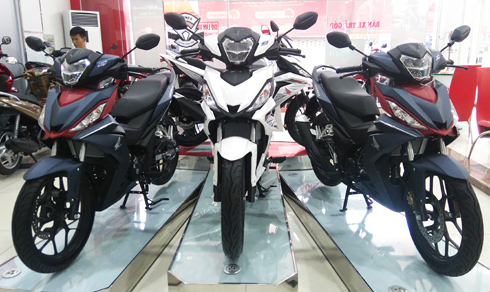 Giá Honda Winner rớt về mức đề xuất