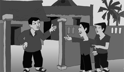 Vì tiền, anh em dứt tình