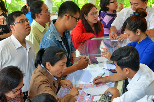 Náo nhiệt thị trường vàng ngày Thần tài
