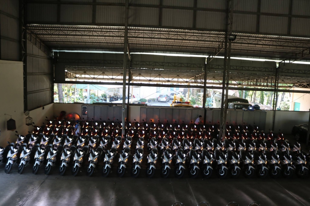 Không có chuyện Honda tặng Bình Dương 100 xe bắt cướp!