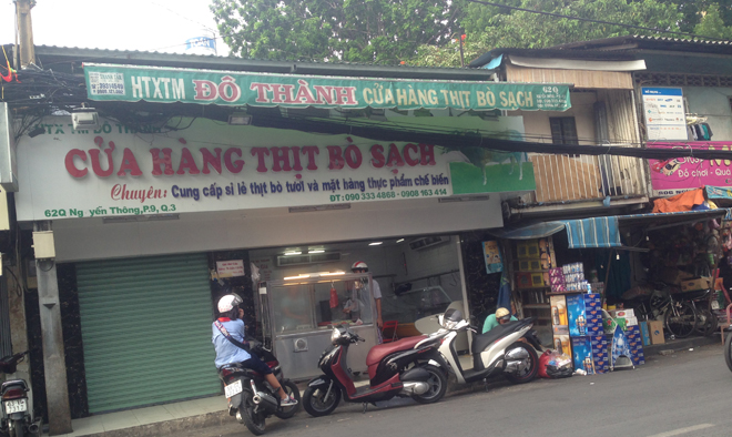 Nở rộ cửa hàng thịt bò sạch... tự phong