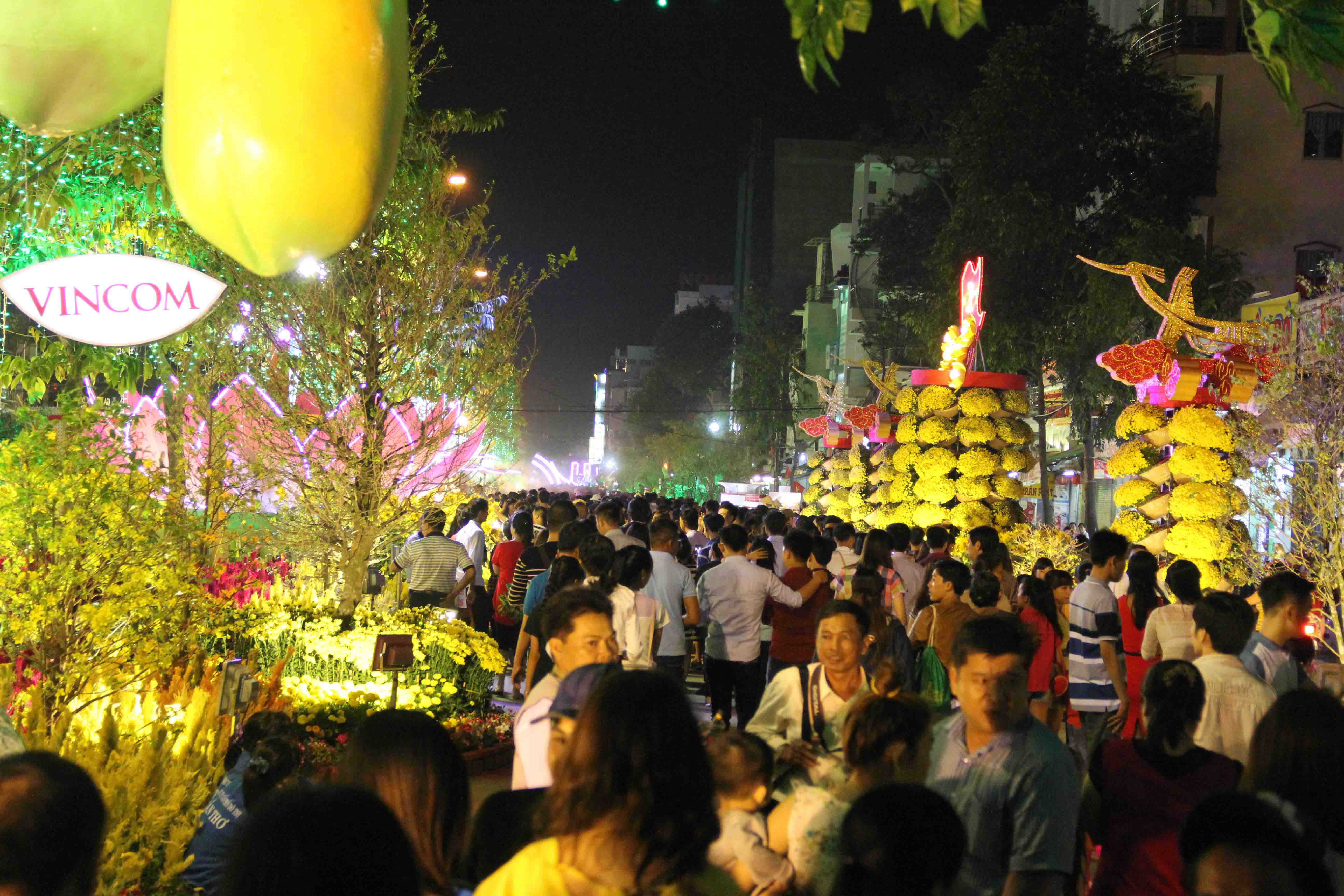 Cần Thơ rực rỡ đêm giao thừa