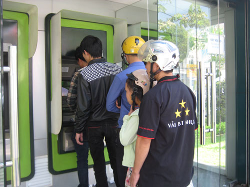 Giao dịch ATM tăng dần