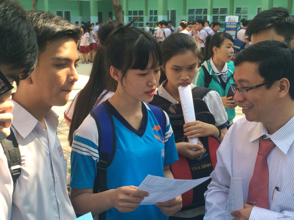 Không phân biệt quyền lợi ở 2 cụm thi