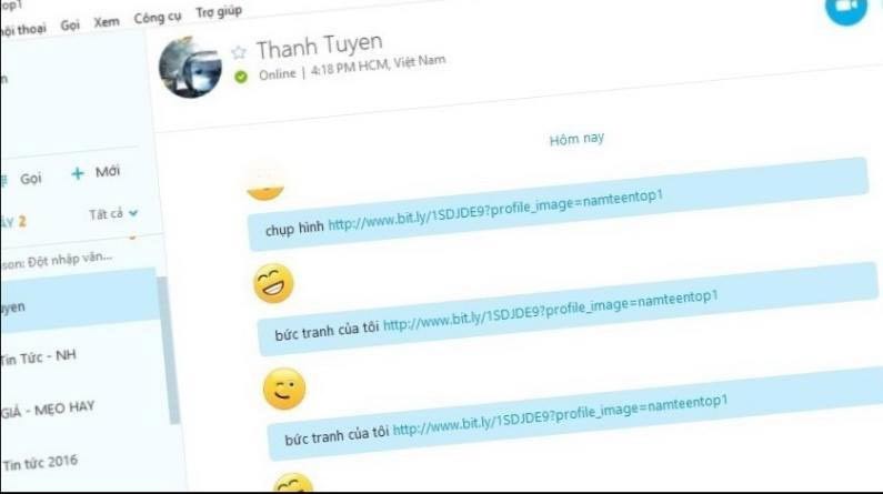 Tống tiền trên ứng dụng tán gẫu