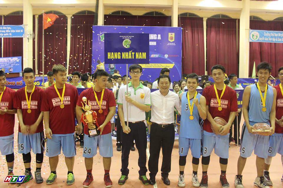 Bình Thạnh vô địch Giải Bóng rổ hạng A TP HCM 2016